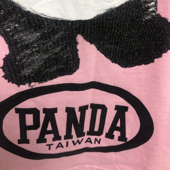 Paleo Wonders Pink Panda T-Shirt Size S - Picture 3 of 8